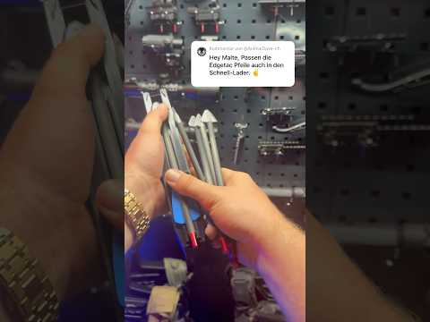 Do the Edgetac 200s fit in the speedloader? Manual loading is also quick 😁 #arrows #arrowtest #bolts