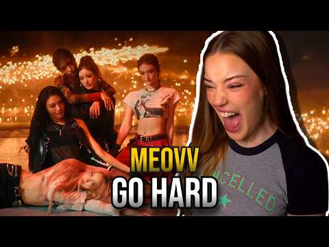 MY FAVE GROUP?! I MEOVV(미야오) - &lsquo;GO HARD&rsquo; MV REACTION