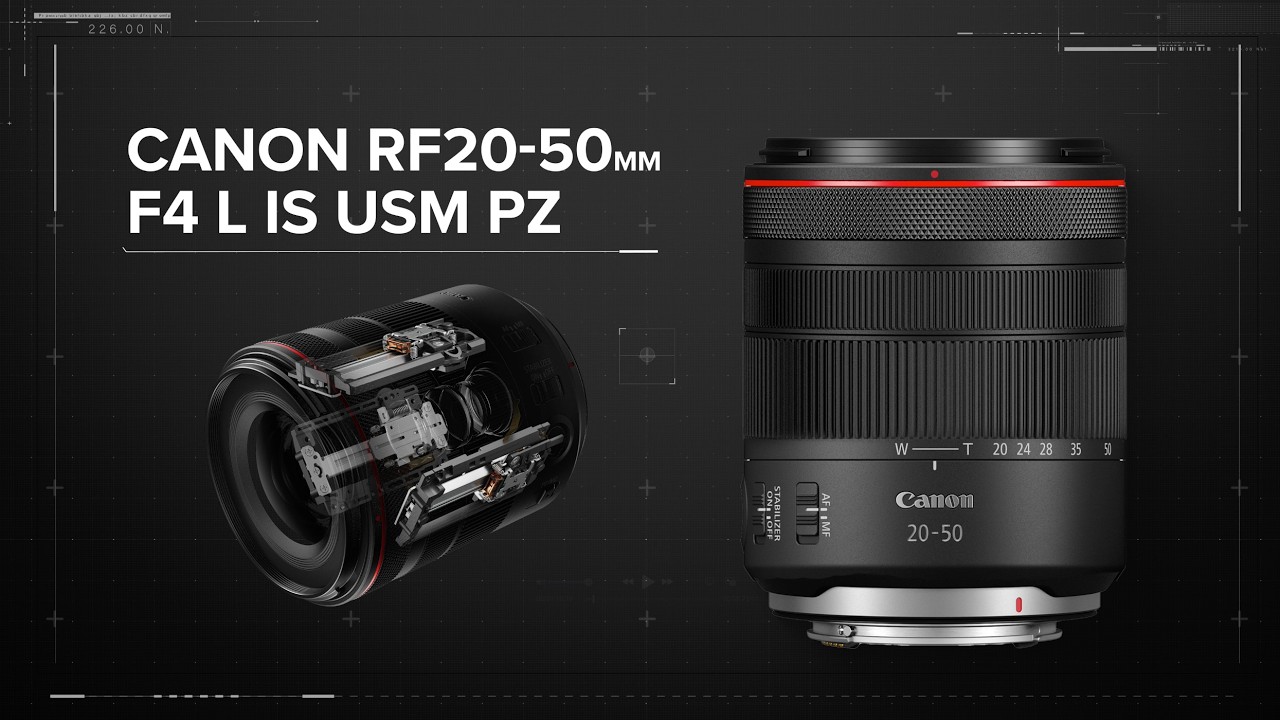 Canon RF 20-50mm f/4 IS USM PZ