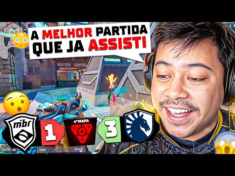 REACT DA FINAL DO GAMECHANGERS TEAM LIQUID X MIBR (MELHORES MOMENTOS)