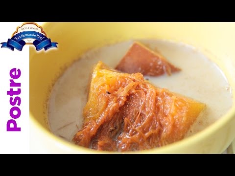 Como hacer dulce de calabaza en tacha para dΓa de muertos ββ Las Recetas de Rosy ββ