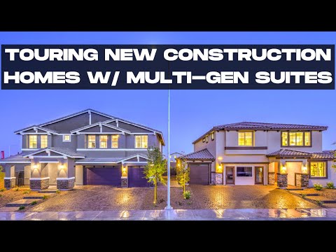 New MultiGen Homes For Sale in North Las Vegas | $605K+ | Heartland Summit