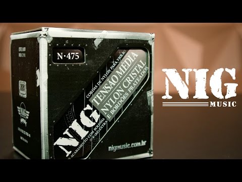 NIG | Cordas para Violão Nylon Tensão Média N-475