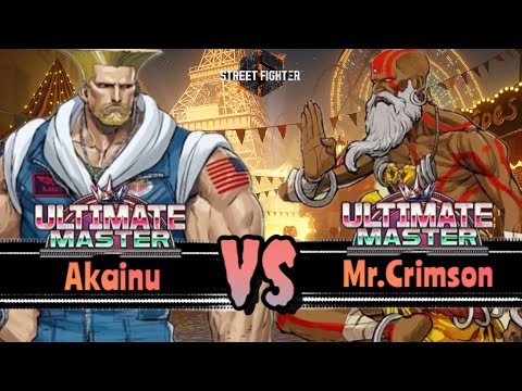 [SF6] Mister Crimson(Dhalsim) vs Akainu(Guile) High Level [Street Fighter 6]