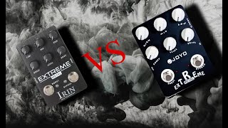 Video thumbnail for Joyo Extreme Metal Vs Irin Extreme Metal pedal by Andru Rinach