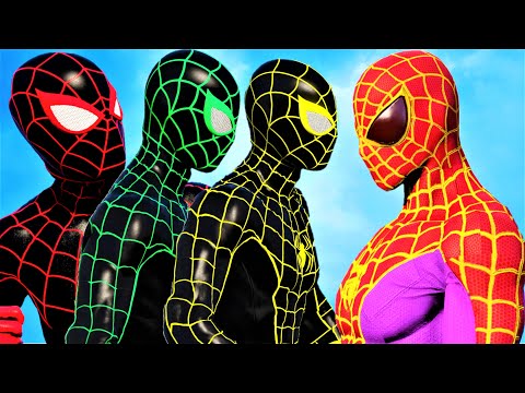 Team Spider-Man vs Amazing Spiderman