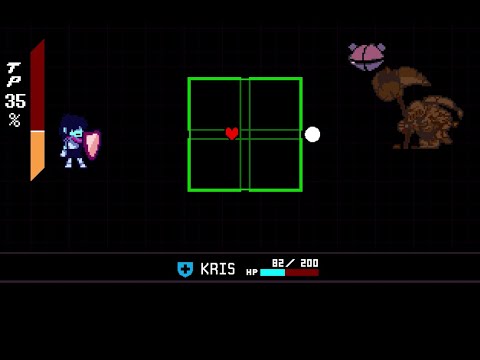 Deltarune Chapter 4 - Unused Gerson Statue Attacks