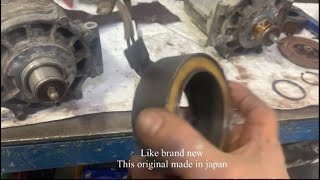 How to replace AC compressor clutch coil for Mitsubishi lancer.