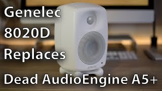 Video thumbnail for Genelec 8020D replaces AudioEngine A5+ by AlbaTech