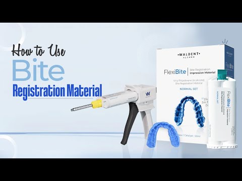 How to use Bite Registration Material | FlexiBite Bite Registration A Silicone Impression Material