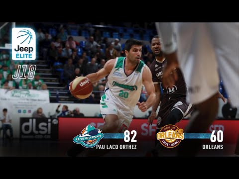 Jeep® ÉLITE : Pau-Lacq-Orthez vs Orléans (J18)