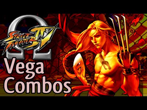 "Classic Slasher" Vega - Street Fighter 4: Omega Mode Combos (Revision 1)