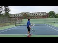 Sam Wilder's College Tennis Recruitment Video