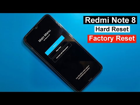 Redmi Note 8 Hard Reset & Factory Reset | 2021