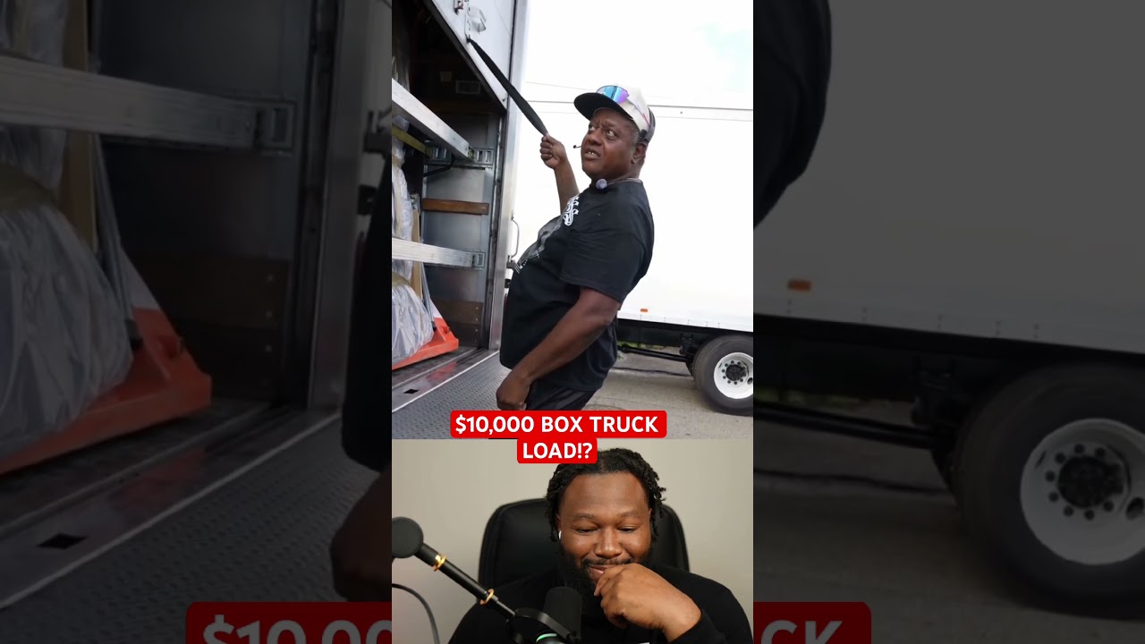 he found a 10000 box truck load