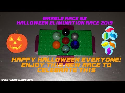Marble Race 68 (Halloween Elimination Race 2019)