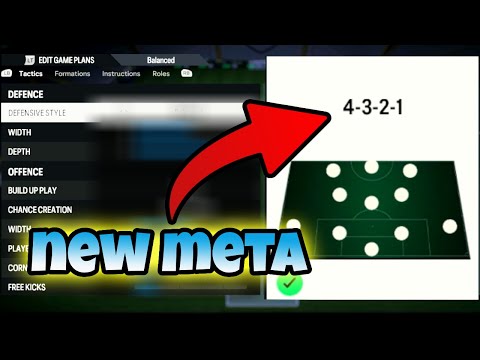 This 4-3-2-1 TACTIC Is The New META!!!!FC 24 Tactics, Tips & Instructions for Meta Gameplay