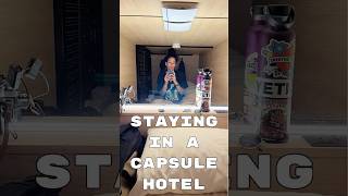 What it's like staying in a CAPSULE HOTEL #zedwellhotel
