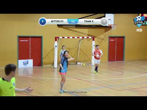 Futsal HQ - Burwood Mixed League GF : BITTER FC v TEAM X (05/11/2017)