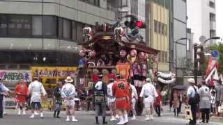 preview picture of video '【Japan】 2013年度　熊谷うちわ祭り　鎌倉区　－　Kumagaya uchiwa festival'