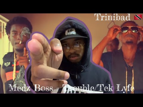American 🇺🇸 First Reaction To Trinibad Music | Medz Boss - Trouble/Tek Lyfe