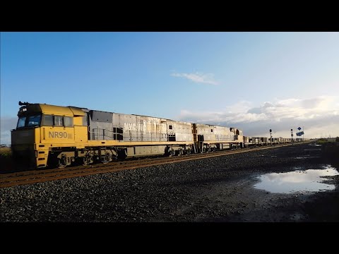 3PM4 - NR90-NR110 (PacNat Steel) Gheringhap - Australian Trains by RaySha1811