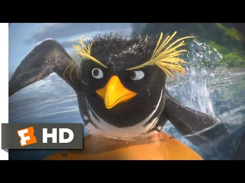 Surf's Up - Cody vs. Tank Surf Off Scene (2/10) | Movieclips