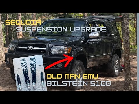 Sequoia Suspension Upgrade: Bilstein 5100 & Old Man Emu!