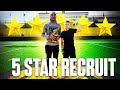 I PLAYED FOOTBALL WITH A 5 STAR RECRUIT !!!