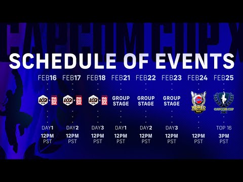 Capcom Cup X is now streaming!