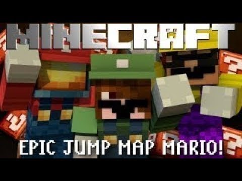 Minecraft  Epic Jump Map Mario Edition! Part 1