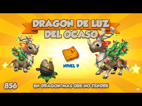 Dragón de Luz del Ocaso, 50 Talismanes y Ruinas Nivel 9 ⭐Dragon Mania Legends 856