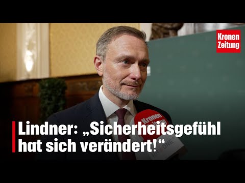 „Stadtbild-Sager“ - Christian Lindner: „Sicherheitsgefühl hat sich verändert!“ | krone.tv NEWS