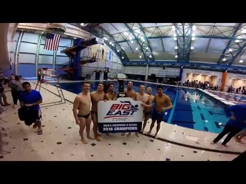 Xavier Swimming BIG East Champions 2016