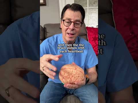 Brain Pulses during Brain Surgery 🧠 #doctor #surgeon #shorts