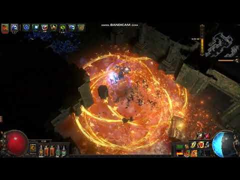 PoE 3.25 Elementalist Frostblink + Fire trap + Firewall delve part 13 farming (Aul 350 dpeth)