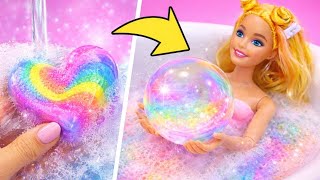 🌈 Rock vs Rainbow! Epic Doll Makeover + Wild Hack Experiments! 🤘✨