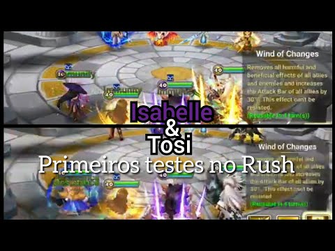 RUSH ARENA - Um belo Rush com bonecos buffados!