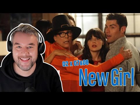 *JESS' PARENTS!!* First time watching New Girl | Reacting to season two, eps 7 & 8