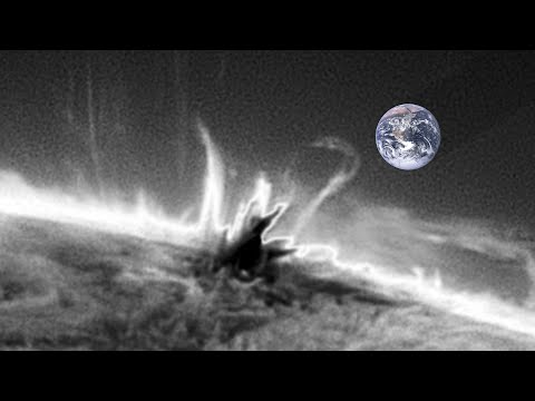 Spectacular Eruption on The SUN! Captured With My Telescope!