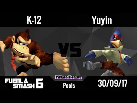 [FS6] - Melee Singles - K-12 [The Madchine] (DK) vs Yuyin (Falco) - Pools