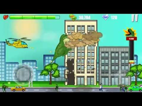 Jurassic Dinosaur City Rampage Video