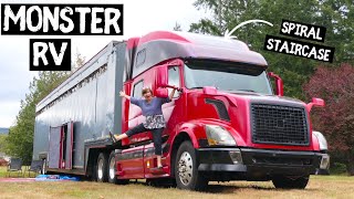 ULTIMATE SELF BUILD RV MONSTER TRUCK TOUR  [S7-E58]