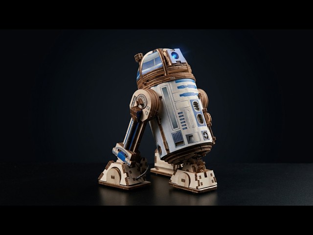 Vídeo relacionado con Silueta madera R2D2 stars wars | Regalos frikis | Regalos originales | Regalos bebés | Regalo personalizado | Decoración en madera | Lulamuk