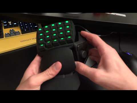Review of the Razer Orbweaver Stealth Mechanical Gaming Keypad - By TotallydubbedHD