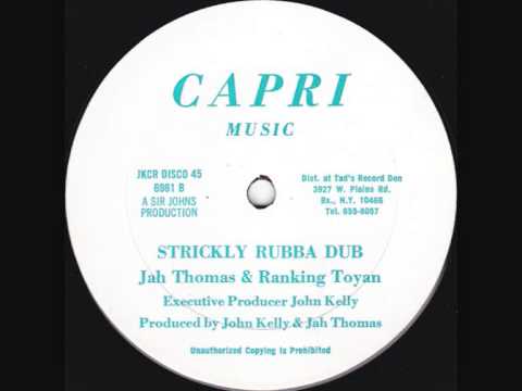 Jah Thomas & Ranking Toyan - Strickly Rubba Dub - 12