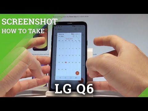 How to Take Screenshot on LG Q6 - Capture Screen / Save Screen |HardReset.Info