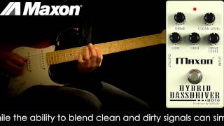 Video thumbnail for Maxon BD10 Hybrid Bass Driver Demo by Mike Hermans by Godlyke Inc.