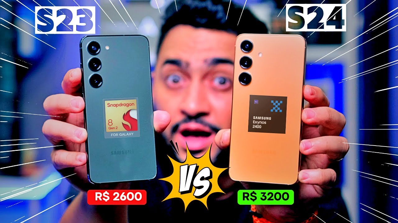 SAMSUNG S23 vs S24 ✨PRECISO FALAR ALGUMAS VERDADES PRA VOCÊ NÃO ERRAR 😱