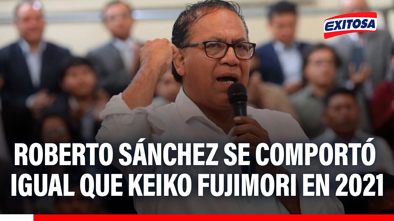 🔴🔵 Roberto Sánchez “siguió la misma línea de Keiko Fujimori en 2021”, según Marisol Pérez Tello